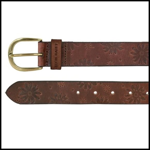 Genuine Leather Belt with Durable Metal Buckle, Casual Style main image 4